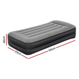 Balfour Air Mattress Single, 46cm with Built In Pump