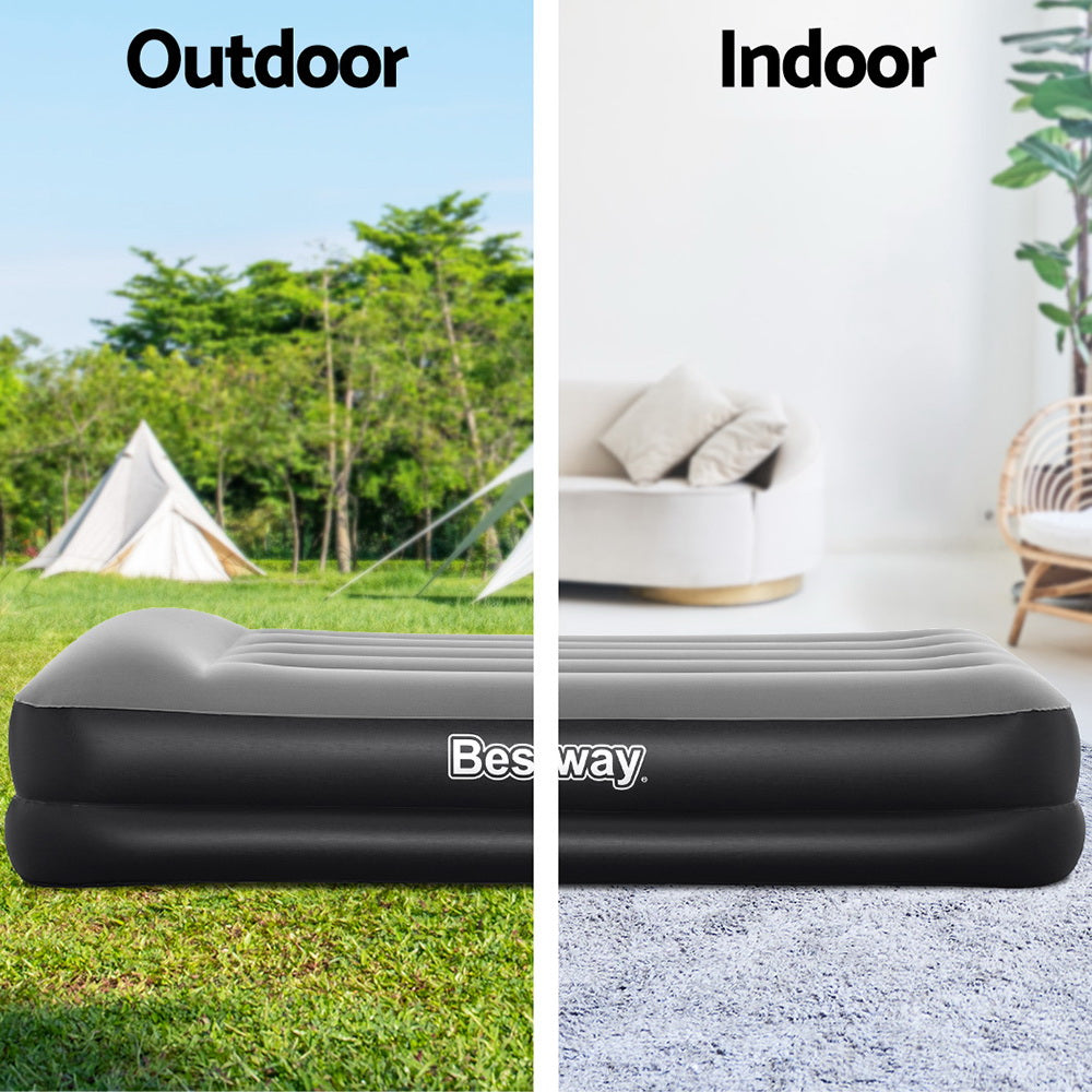 Balfour Air Mattress Single, 46cm with Built In Pump