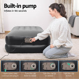 Balfour Air Mattress Single, 46cm with Built In Pump