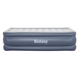 Abraham Air Mattress Single, 51cm Inflatable Bed with Built In Pump
