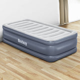 Abraham Air Mattress Single, 51cm Inflatable Bed with Built In Pump