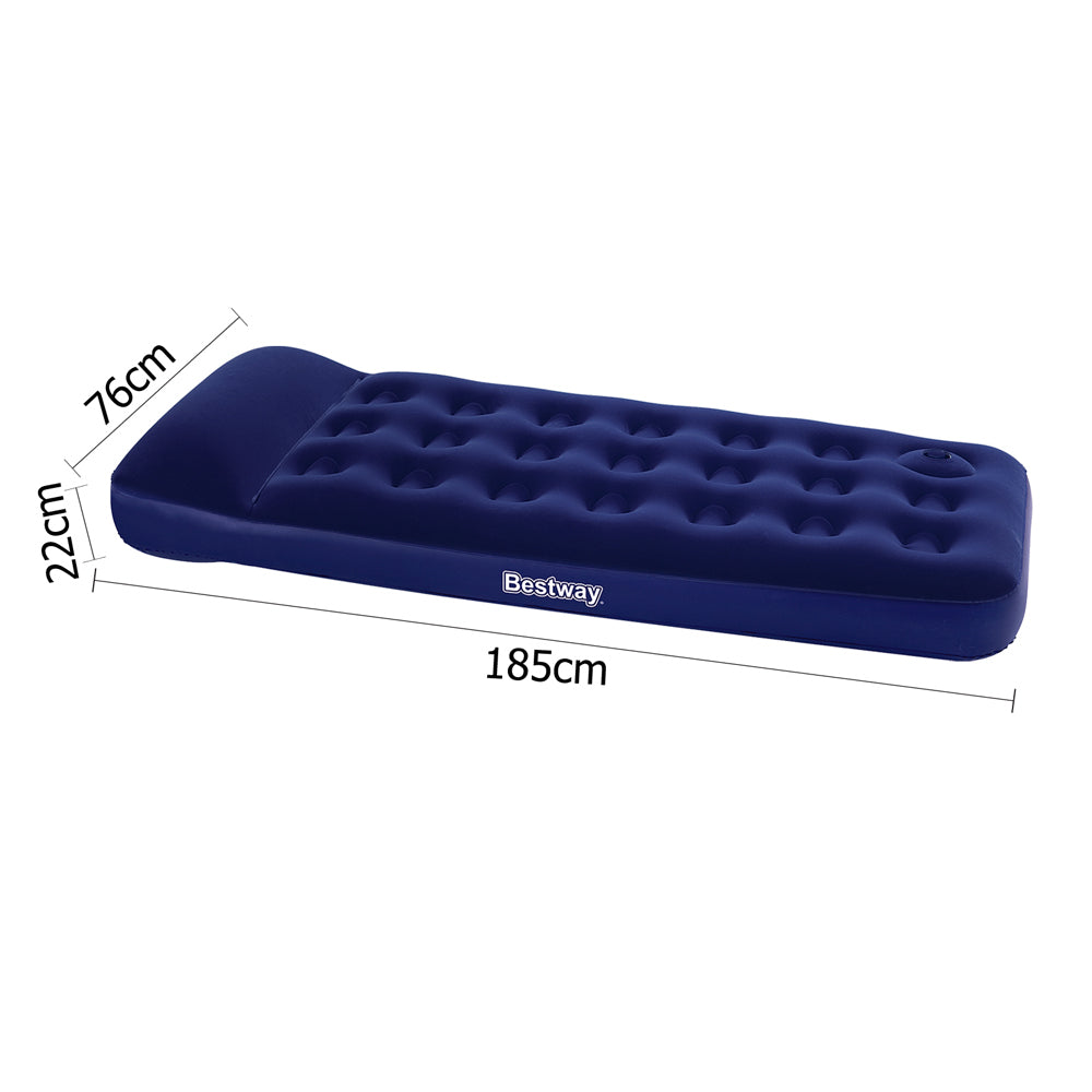 Andromeda Air Mattress, Single 185x76cm Navy