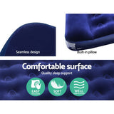 Andromeda Air Mattress, Single 185x76cm Navy