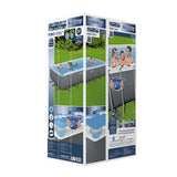 Lourinha Above Ground Steel Frame Pool, 732cm x 366cm x 132cm
