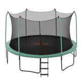 Yeppoon Round Trampoline with Enclosure and Ladder, 14ft