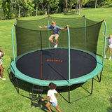 Yeppoon Round Trampoline with Enclosure and Ladder, 14ft