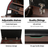 Balmoral Storage Shoe Bench, Walnut 2pcs image 7