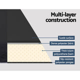 Patricia Self Inflating Mattress, Single 9.5cm, Black