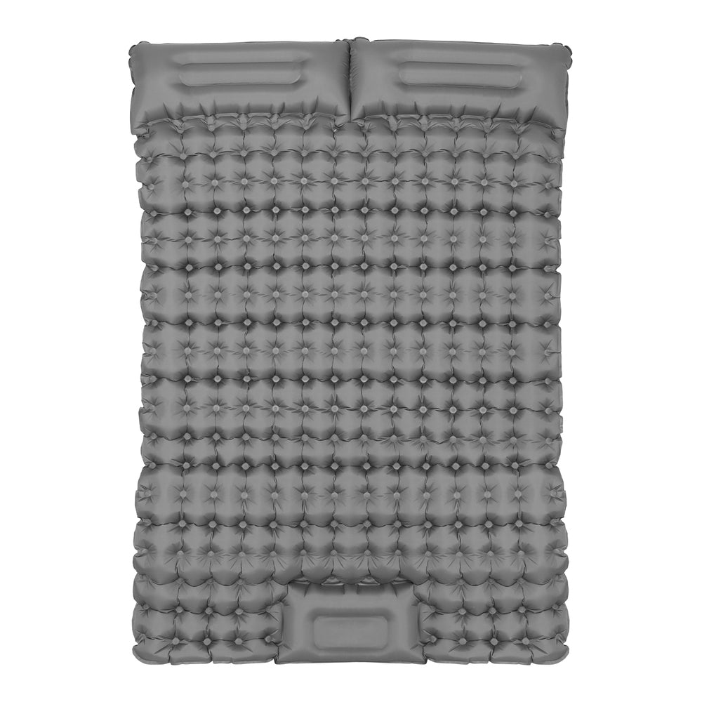 Paradise Self Inflating Mattress, Double with Pillow and Carry Bag