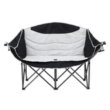 Trephina Double Folding Moon Chair, Two Seater 240kg
