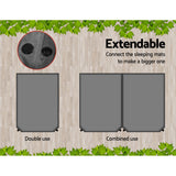 Dolomite Self Inflating Camping Mat, Single, Grey
