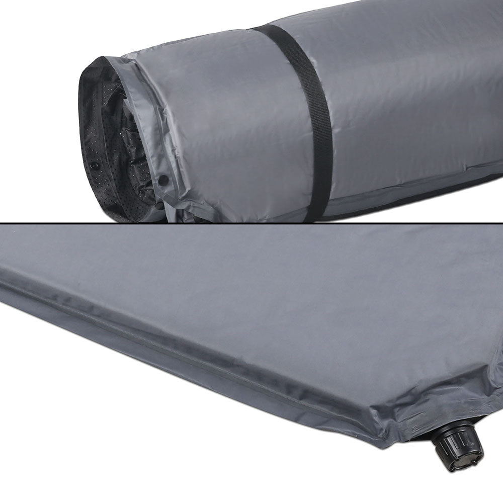 Dolomite Self Inflating Camping Mat, Single, Grey