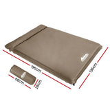 Yoho Self Inflating Camping Mattress, Double 10cm, Coffee