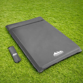 Yoho Self Inflating Camping Mattress, Double 10cm, Grey