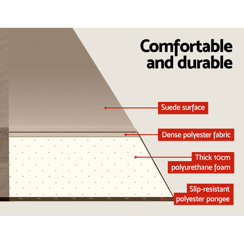 Redoubt Self Inflating Mattress, Single, Coffee