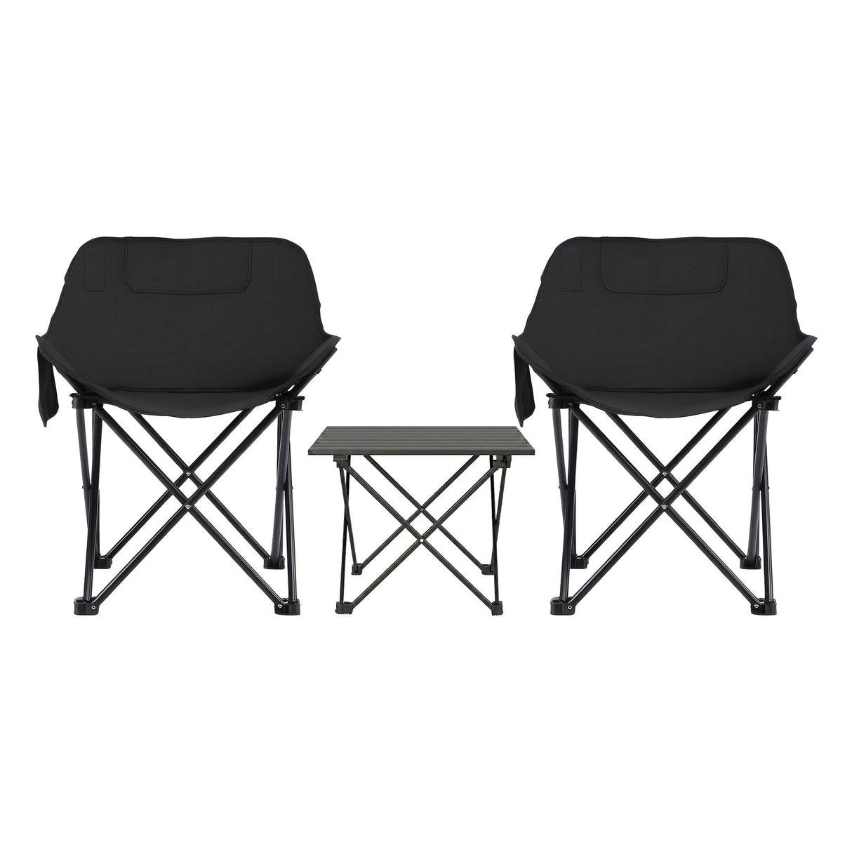 Hermannsburg Folding Camp Table and Chair Set 3pcs, Blue