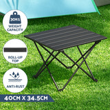 Hermannsburg Folding Camp Table and Chair Set 3pcs, Blue