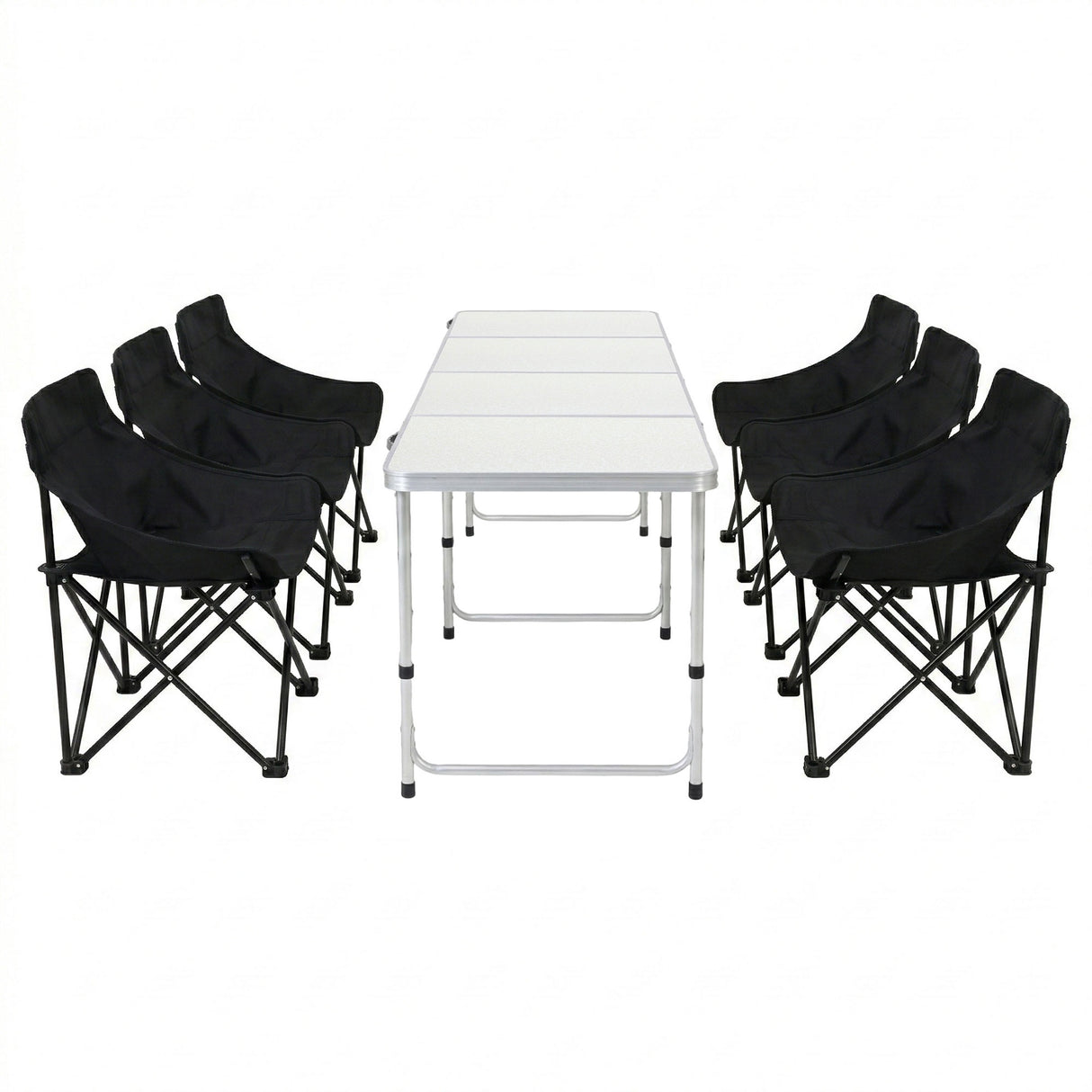 Chambers Folding Camp Table and Chair Set 7pcs