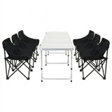 Chambers Folding Camp Table and Chair Set 7pcs