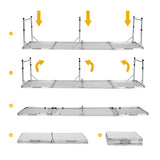 Chambers Folding Camp Table and Chair Set 7pcs