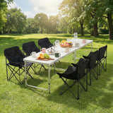 Chambers Folding Camp Table and Chair Set 7pcs