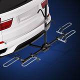 Lokeren Foldable Hitch Mount Bike Rack, 2 Bike, 36kg, Black