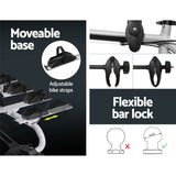 Harelbeke Towbar Bike Carrier Rack, 4 Bike, 60kg, Black and Silver