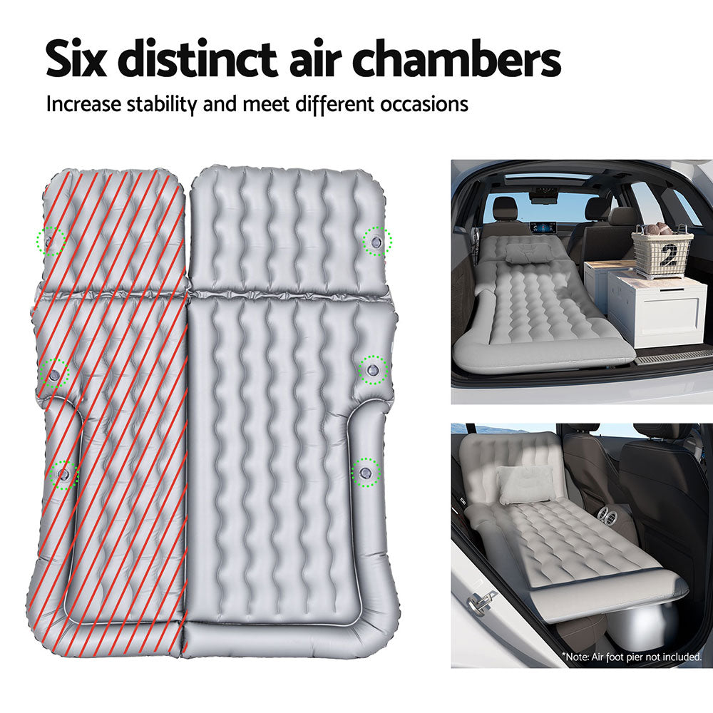 Verdant SUV Car Mattress, 175x130cm Grey