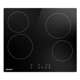 Touch control panel with nine power levels and 99 minute timer