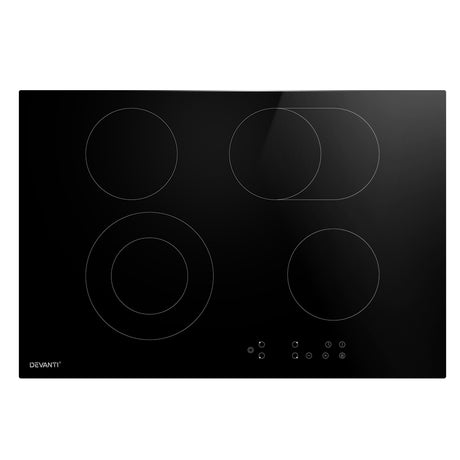 Touch control panel with nine power levels and 99 minute timer