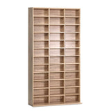 Artiss BERT Oak Bookshelf CD Storage Rack