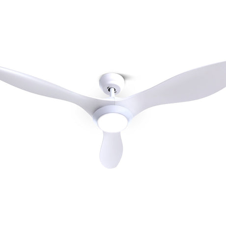 Devanti 52-Inch DC Motor Ceiling Fan with LED Light and Remote — White — Allure Home Collections