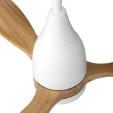 Remote control supplied with the light wood ceiling fan