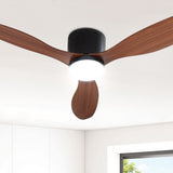 Dimension diagram of the 132 cm three blade ceiling fan