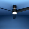 Devanti 52-Inch DC Motor Ceiling Fan with LED Light and Remote — Black — Allure Home Collections