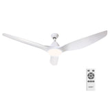 Dimension diagram of the 163 cm three blade ceiling fan