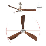 Smart WiFi app control screen for the DC motor ceiling fan