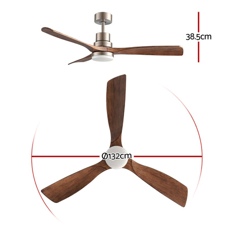 Smart WiFi app control screen for the DC motor ceiling fan