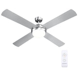 Ceiling fan with extension rod and installation accessories