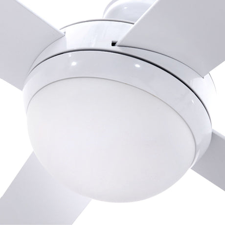 Devanti 52-Inch AC Motor Ceiling Fan with LED Light and Remote — White — Allure Home Collections