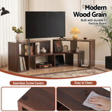 Zeehan Modular TV Stand, Walnut