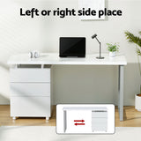 Artiss 140CM White Computer Desk with Drawers