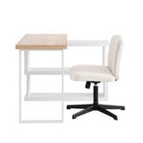 Chisholm Office Desk, Oak 140cm view 3