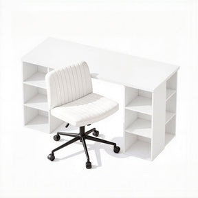 Bonython Office Desk, White 150cm