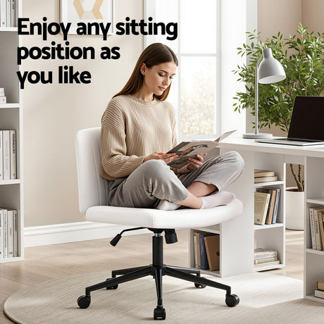 Bonython Office Desk, White 150cm
