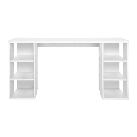 Artiss 150cm Modern White Computer Desk with Bookshelf — Allure Home Collections