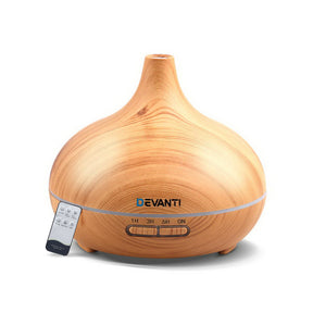 Bonnieux light wood 300ml aroma diffuser and humidifier with cool mist