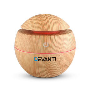 Avignon light wood 130ml compact aroma diffuser with cool mist