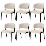 Tanunda beige linen dining chair in a modern dining room