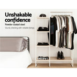Stylish Portable Wardrobe Clothes Rack Airer
